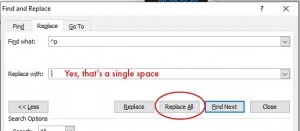 replace